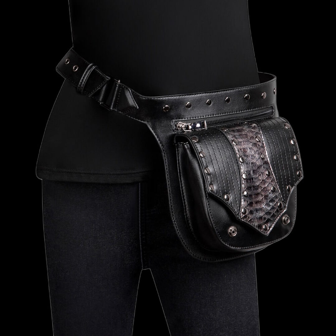 Sacoche Moto Steampunk Waist Leg Bags Women Men Victorian Style