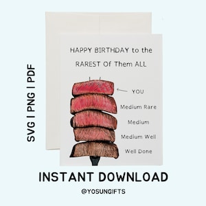Rarest of them all Geburtstagskarte Digitaler Download, Sofortiger Download Geburtstagskarte, Lustige Geburtstagskarten für Papa, druckbare Karte für Mann