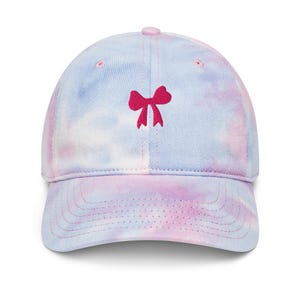 Cappello con fiocco Tie Dye