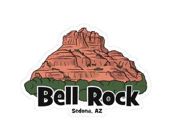Sedona Arizona Bell Rock Sticker