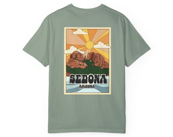 Vintage Sedona Aizona Tee - Sage Green