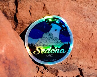 Sedona Holographic Die-cut Stickers