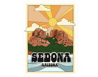 Sedona Arizona Vintage Sticker