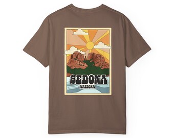 Vintage Sedona Aizona Tee - Espresso