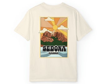 Vintage Sedona Aizona Tee - Ivory