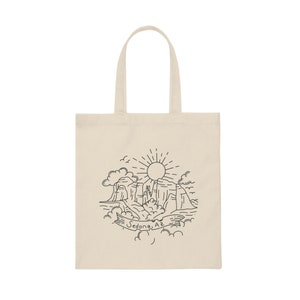 Doodle de Sedona Bolsa de tela