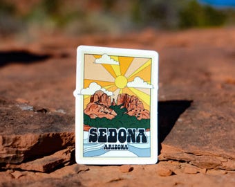 Sedona Arizona Vintage Sticker