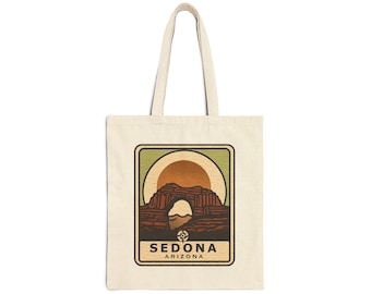 Sedona Arch Canvas Tote Bag
