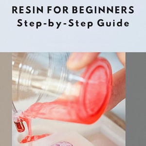 Epoxy Resin for Beginners Guide | Resin Art Tutorial PDF | How to Use Resin Step by Step | DIY Resin Crafts | Beginner Resin Guide