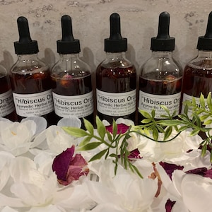 Ayurvedic Hair Growth Oil: Infused with Hibiscus & Herbs