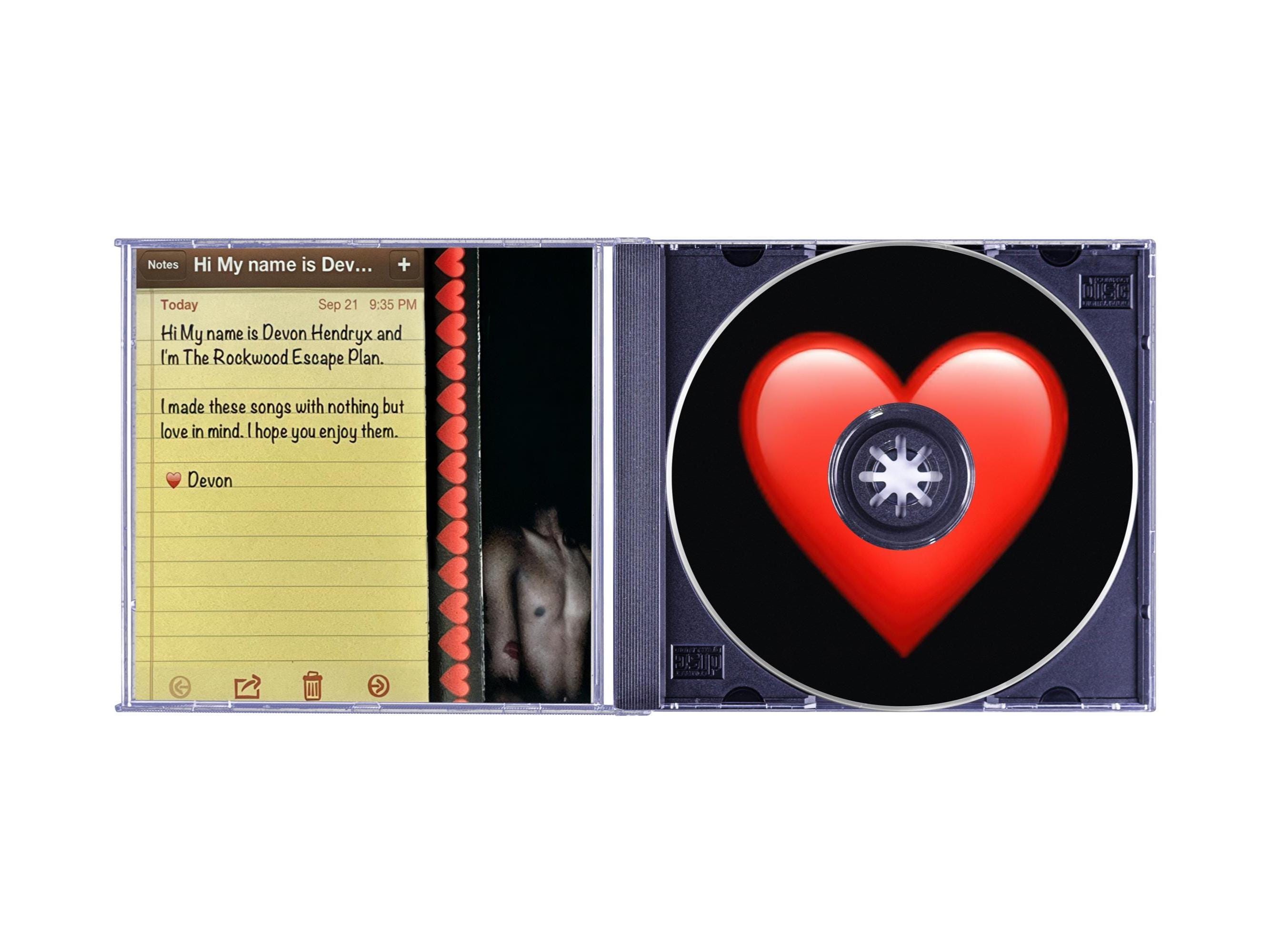 Devon Hendryx Heart Emoji CD - Etsy