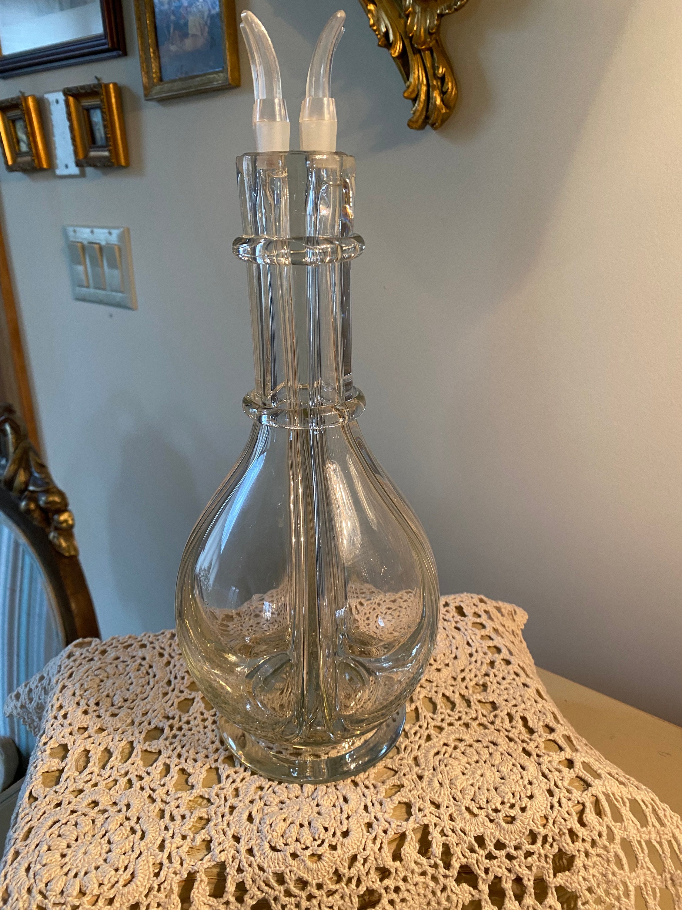 France Four Chamber Decanter - Etsy