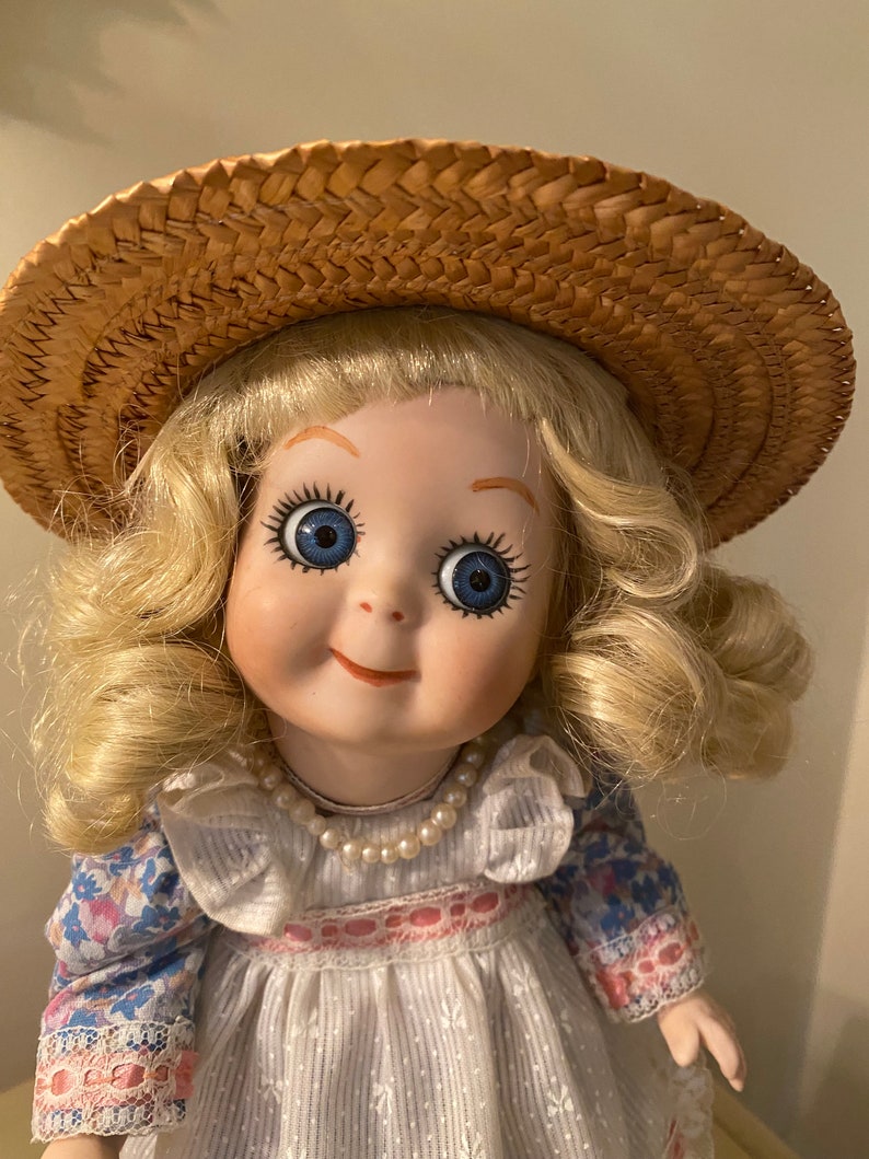 VINTAGE GOOGLY EYE Doll J.D.K Kestner 221 1985 Etsy