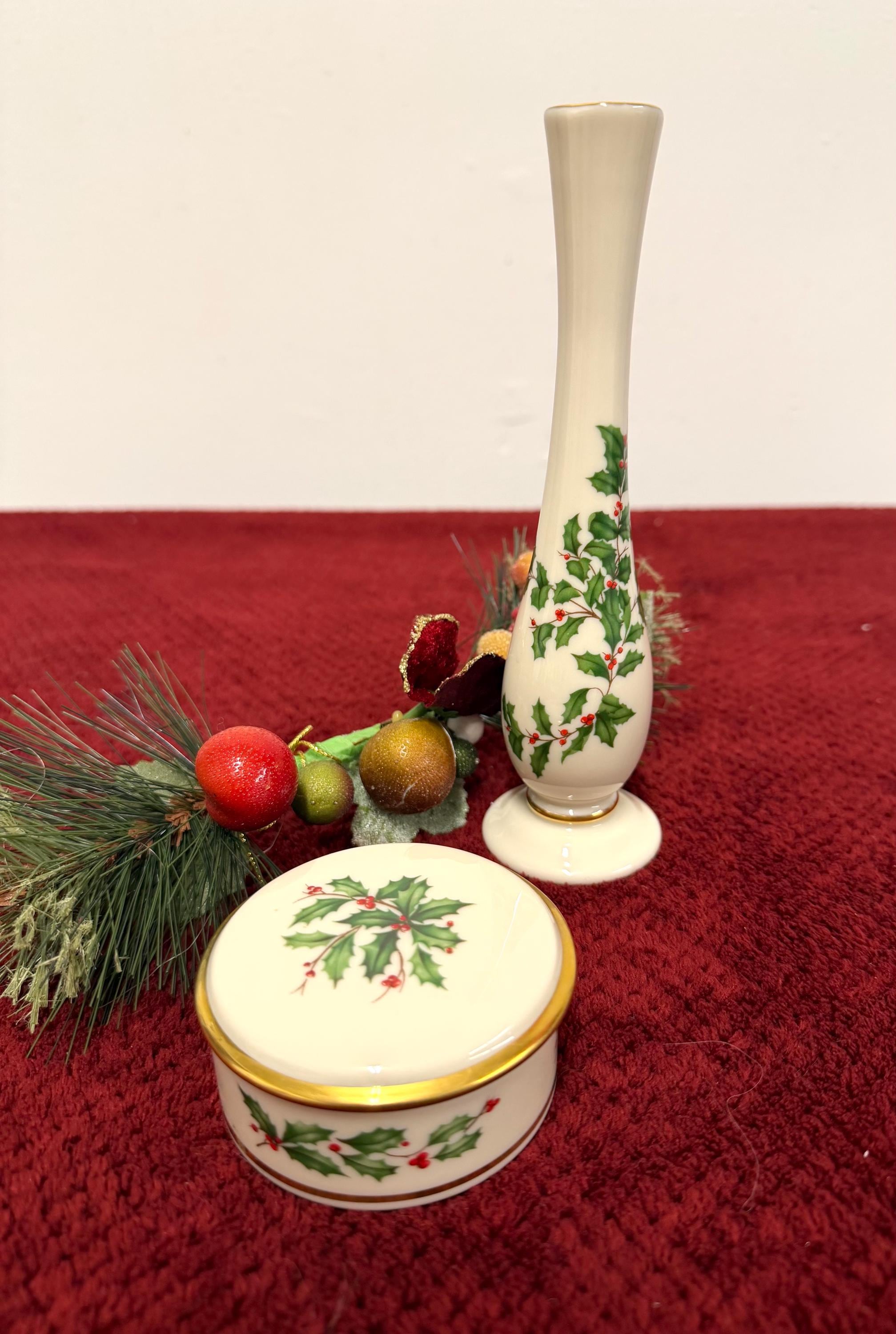 Lenox Holiday Vase - Etsy