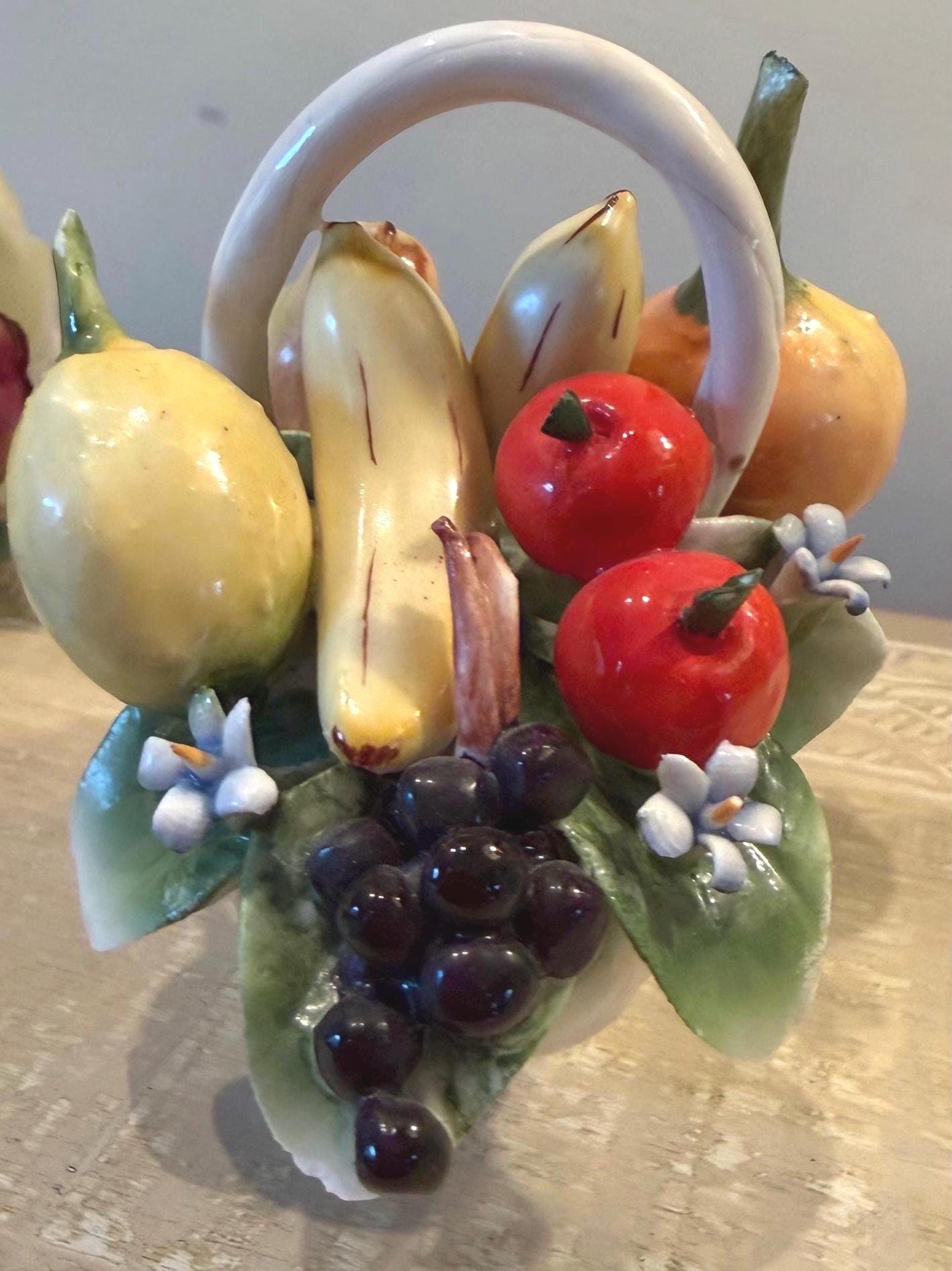Capodimonte Fruit - Etsy