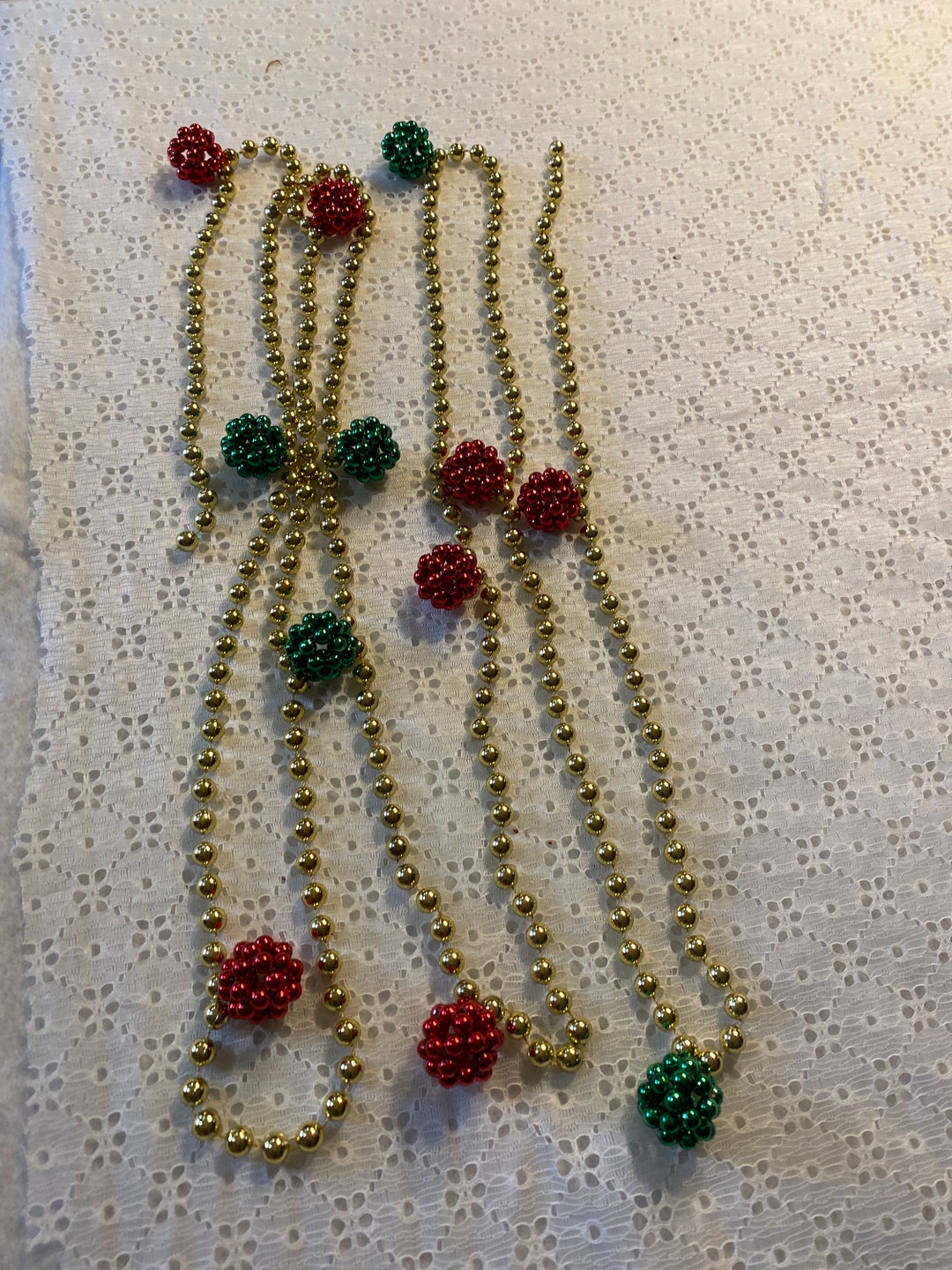 Vintage Christmas Tree Garland 