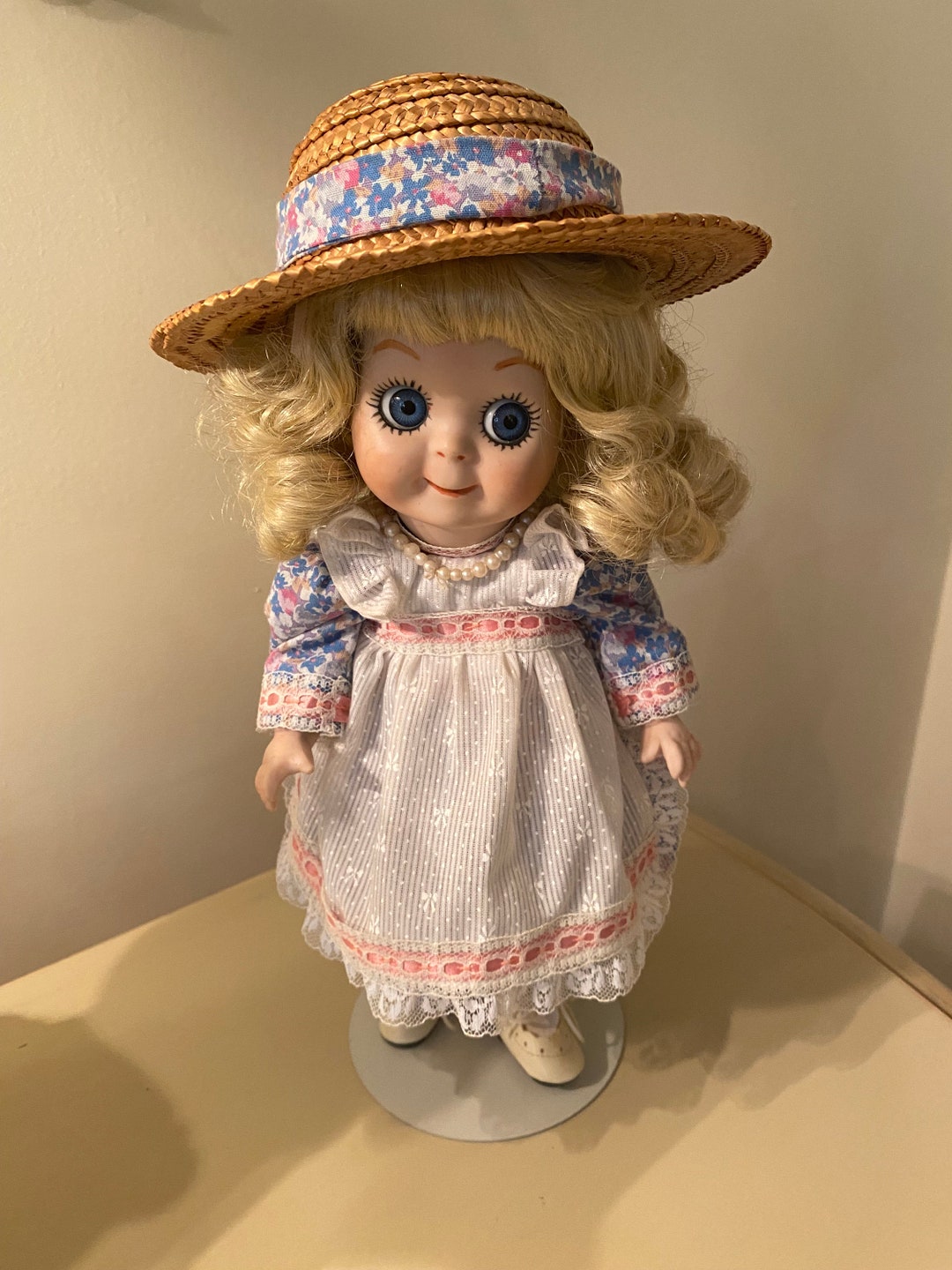 VINTAGE GOOGLY EYE Doll J.D.K Kestner 221 1985 Etsy