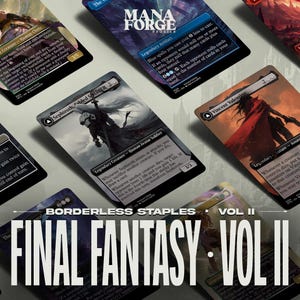 Final Fantasy MTG Proxy Set Vol. Nr.2 | Volle Art Kommandanten Karten ft. Sephiroth, Yuna, Vincent und die vier Kristalle (Inoffizielle MTG Proxys)