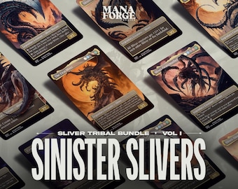 ULTIMATE SLIVERS-100 Card Magic the Gathering Commander Deck