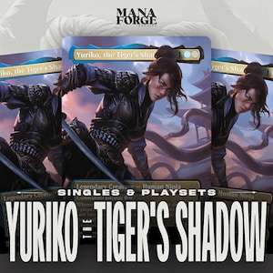 MTG EDH Proxies Yuriko der Schatten des Tigers Custom Karte | Kommandant Einzelstück oder Playset