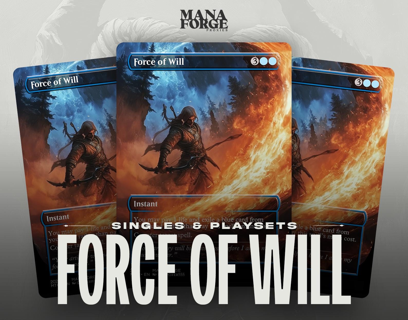 Force of Will Mtg - Etsy Force of Will Mtg - Etsy