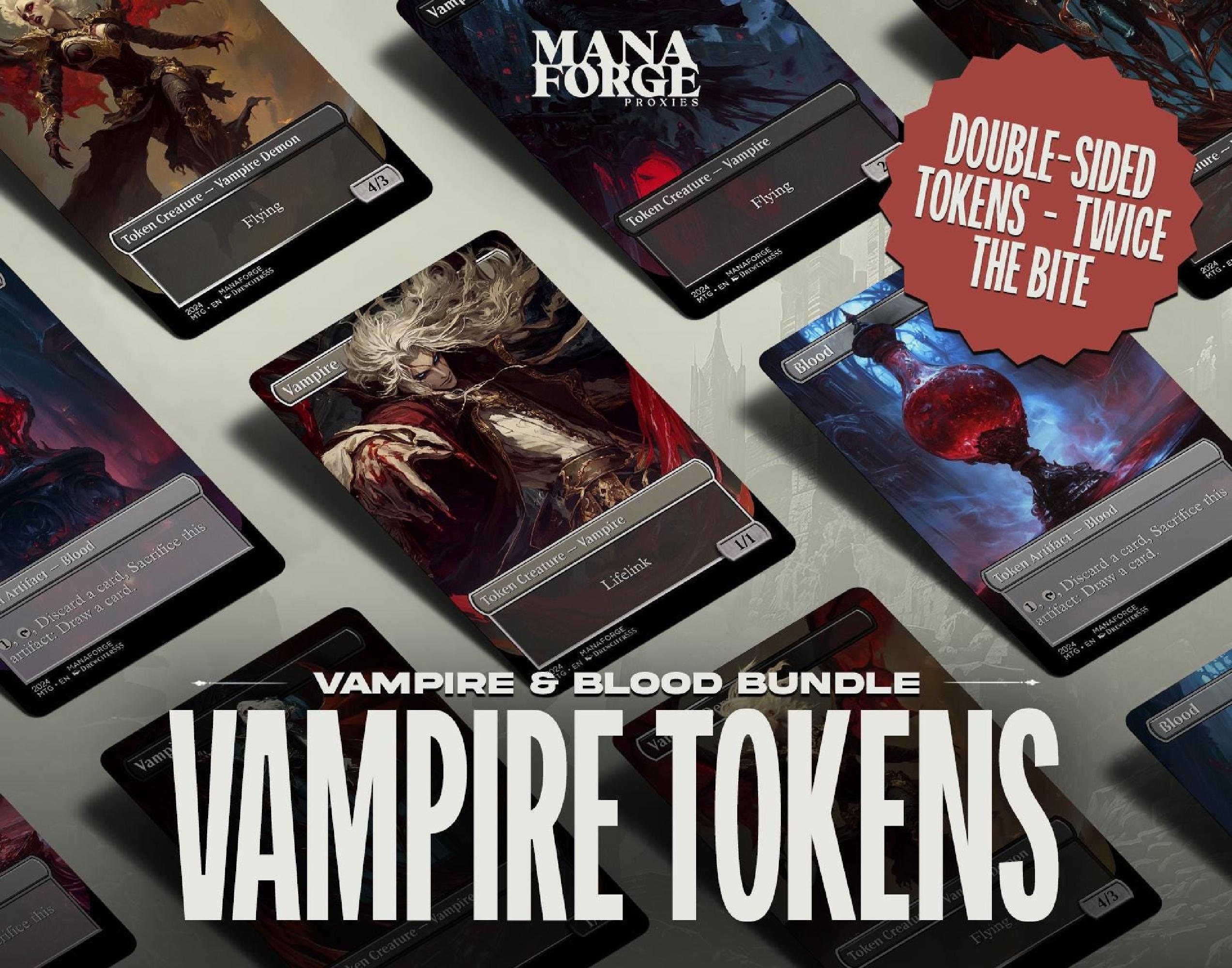 MTG　両面トークン　7枚セット　DOUBLE SIDED TOKENS double-sided-token-artifacts-