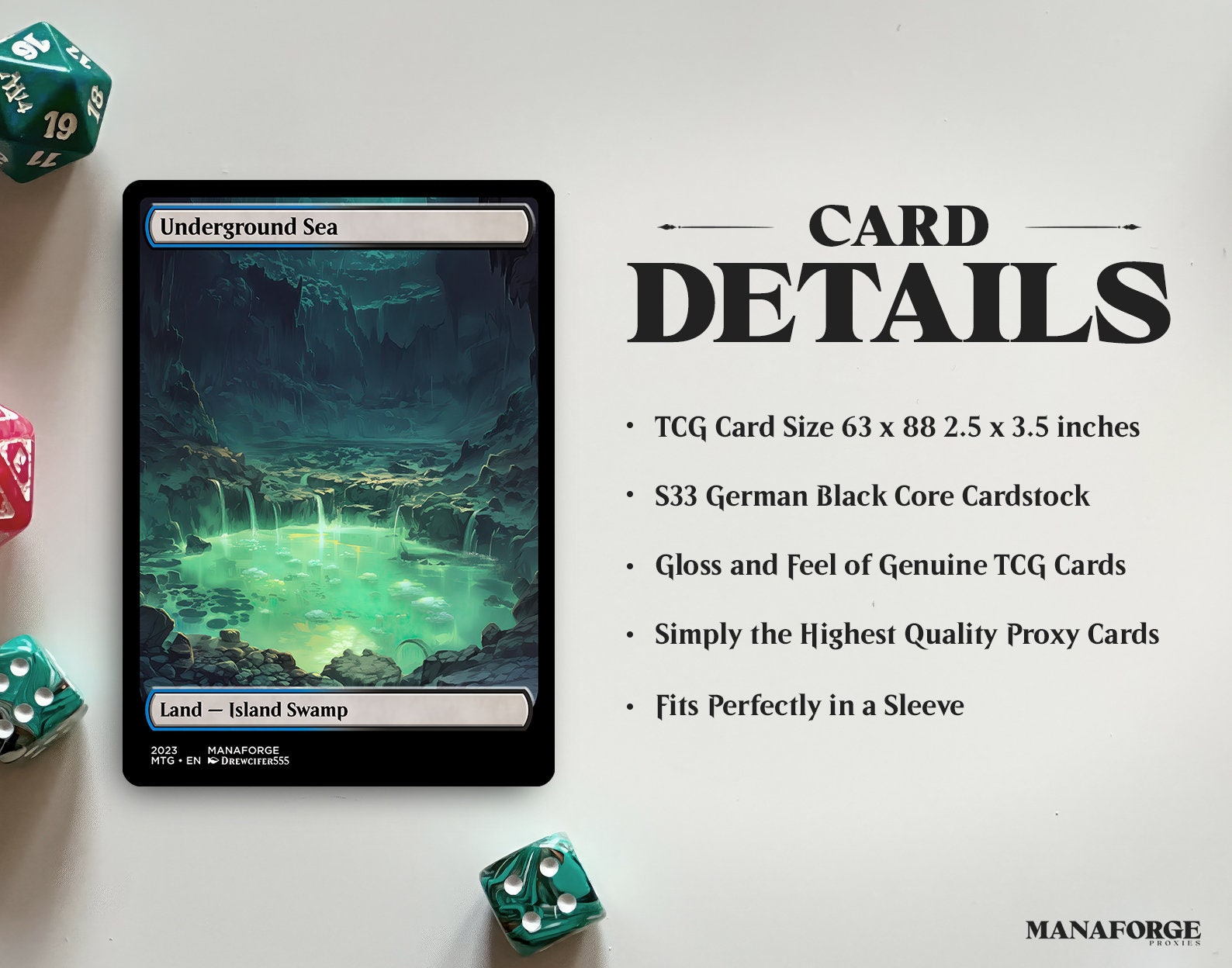 Studio Ghibli Dual Land Proxies Full Art MTG Basic Lands Set Volume One Etsy