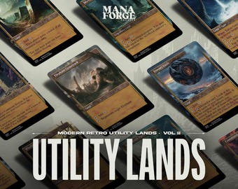 Scrubland Dual Land Custom Card Altered Art - Etsy
