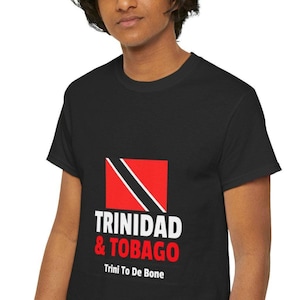 Trinidad and Tobago Shirt • “Trini to De Bone” Tee • Caribbean Flag T-Shirt • Soca Carnival Top, Island Pride Gift