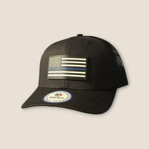 Thin Blue Line USA - PVC Patch Hat