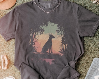 Doberman Shirt, Comfort Colors, Doberman Gifts, Dog Mom Shirt, Veterinarian Gift, Dog Mom Gifts, Dog Dad Gifts, Dog Lover Gifts