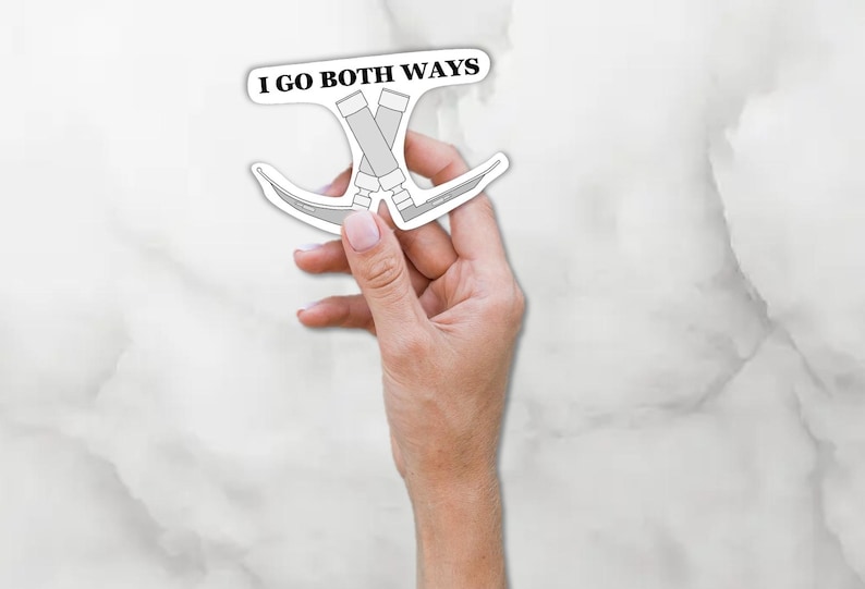 BOGO Anesthesia Stickers! Buy One Get One FREE I Go Both Ways