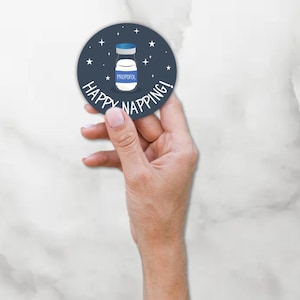 BOGO Anesthesia Stickers! Buy One Get One FREE Happy Napping