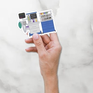 BOGO Anesthesia Stickers! Buy One Get One FREE Anesthesia/Bluebell