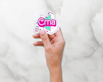 CRNA Sticker, Anesthesia Sticker