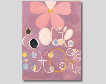 Cuadro de Hilma af Klint: Los diez mayores, n.º 5, la edad adulta