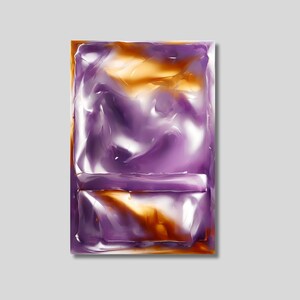 Rothko Style Abstract Canvas Art Print: Modern Wall Decor