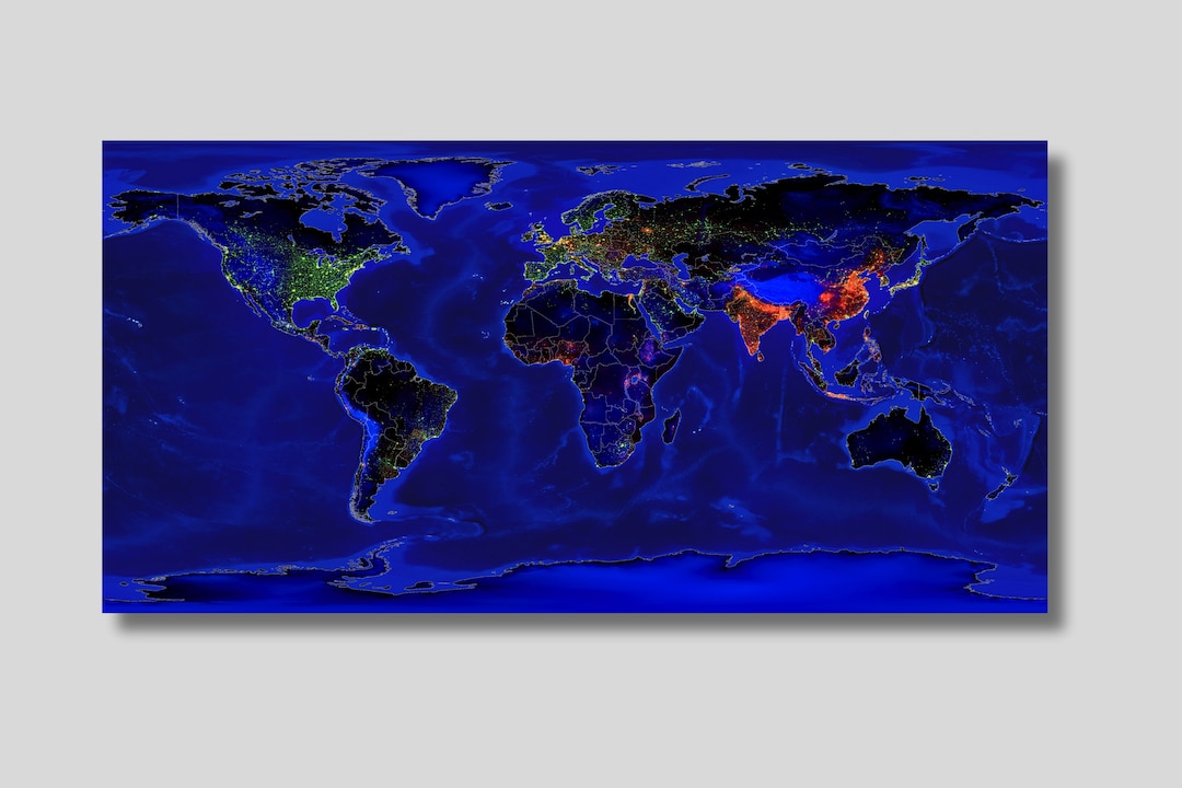 Population Density Heat Map of - Il 1080xN.6014437646 S3zd 