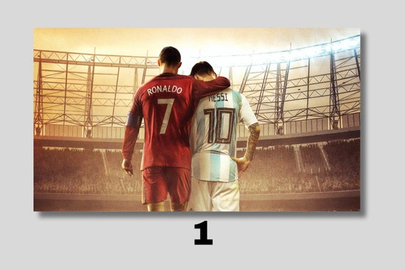 Cristiano Ronaldo Lionel Messi Neymar Jr Wallpapers Football Comprehensive  Poster Famous Sports Star Poster Poster Canvas Wall Art Print Decorative