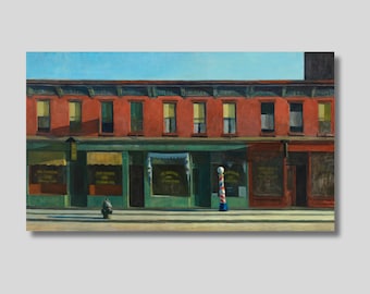 Edward Hopper - Early Sunday Morning (1930) - Fine Art Print - Etsy