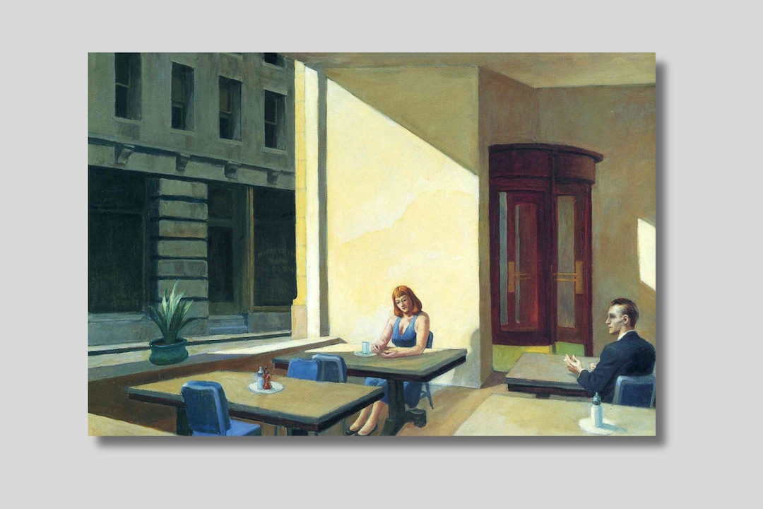 Quadro moderno Hopper Edward vol I stampa su tela canvas pittori