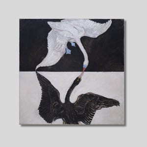 Hilma af Klint Group IX SUW The Swan No. 1 Canvas Art Print