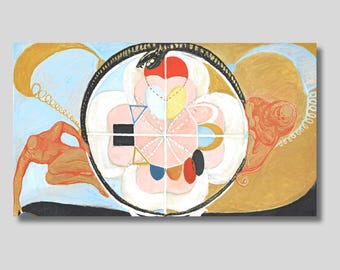アートポスター ヒルマ・アフ・クリント エキシビジョンポスター Hilma af Klint（ヒルマ・アフ・クリント） SeriesV No.6 アート