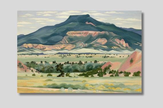 ジョージア・オキーフ「マイ・フロント・ヤード・サマー：ニュー