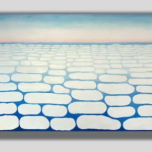 Georgia O&#39;Keeffe &#39;Above the Clouds&#39; Canvas Art Print