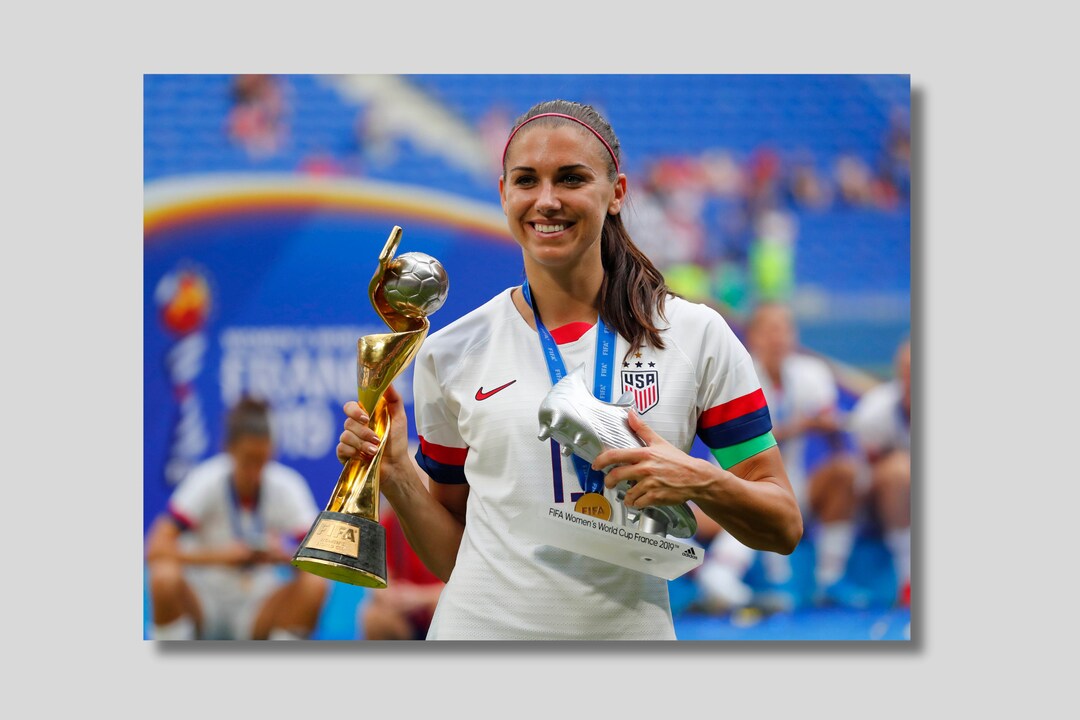 Alex Morgan Canvas Poster Alex Morgan Print Canvas Soccer - Etsy