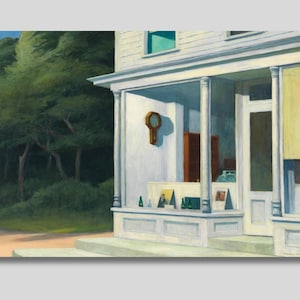 Edward Hopper Seven A.M. Canvas Art Print: Realism Painting