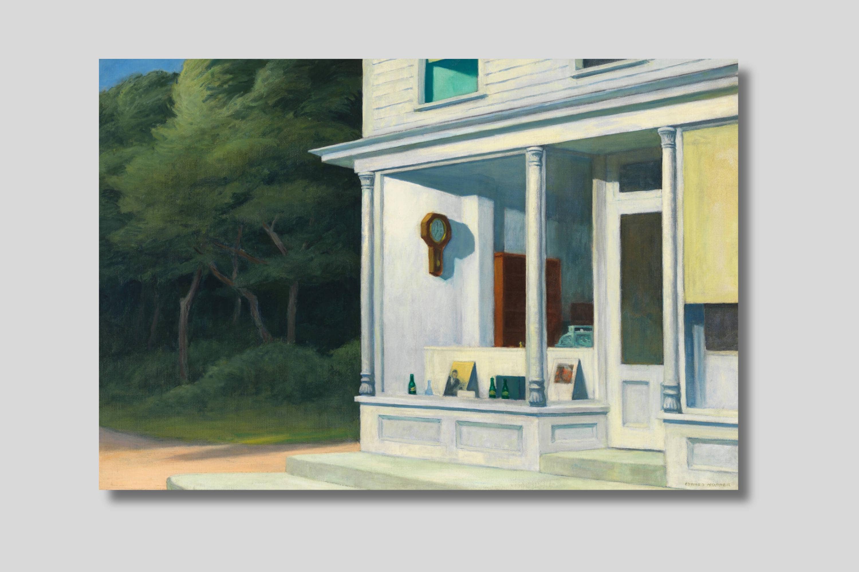 Edward Hopper Seven A.M. Canvas Art Print: Realism Painting - Etsy
