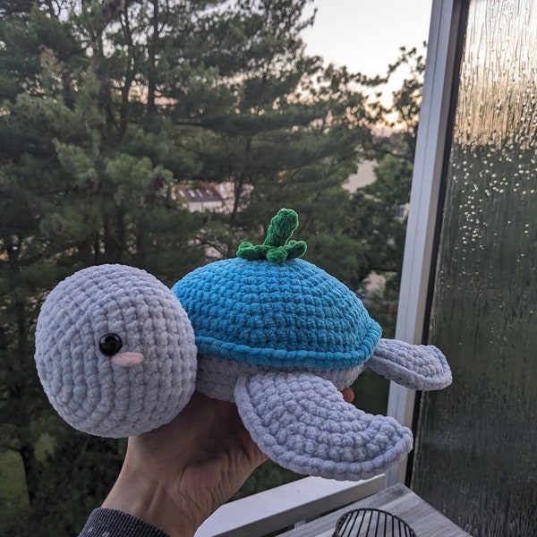 Blaubeer-Schildkröte | blueberry turtle | Amigurumi - gehäkelt/crocheted