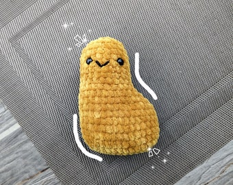 Großes Chicken Nugget | Big Chicken Nugget | Amigurumi - gehäkelt/crocheted